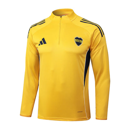 Fato de Treino CA Boca Juniors 2025-26 - Camisola com Fecho