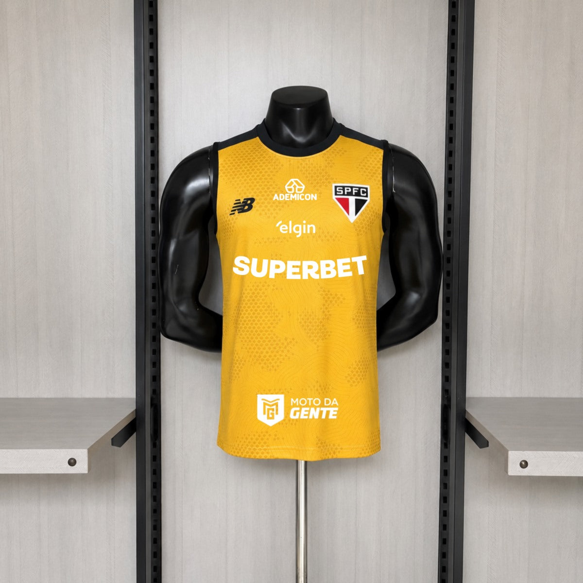 Manga Cava São Paulo FC 2026-27 Treino Todos Patrocinadores