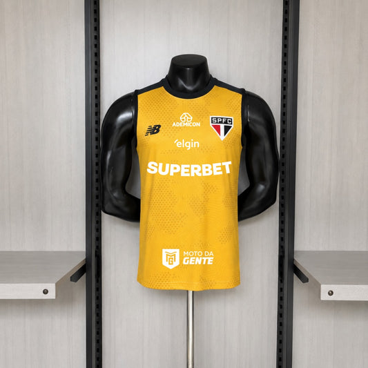 Manga Cava São Paulo FC 2026-27 Treino Todos Patrocinadores