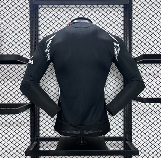 Camisola Manga Comprida ARS 2024-25 Alternativa Preta Versão Jogador