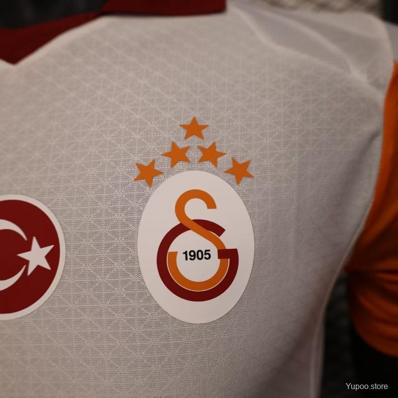 Camisola Galatasaray 2025-26 Alternativa Branca Versão Jogador