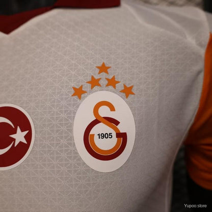 Camisola Galatasaray 2025-26 Alternativa Branca Versão Jogador