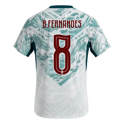 Camisola Portugal 2026 Alternativa Versão Adepto B. FERNANDES #8