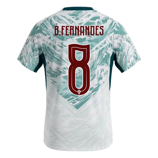 Camisola Portugal 2026 Alternativa Versão Adepto B. FERNANDES #8