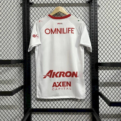 Camisola CD Chivas 2025-26 Alternativa Branca Versão Adepto