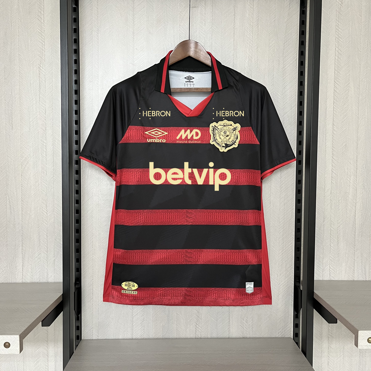 Camisola SC Recife 2024-25 Principal Versão Adepto Todos Patrocinadores