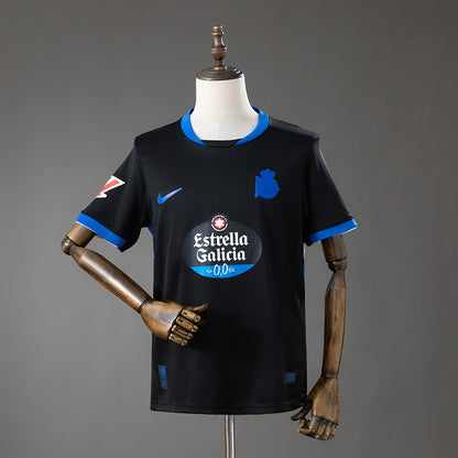 Camisola RC Deportivo de Corunha 2026-27 Alternativa Preta Versão Adepto