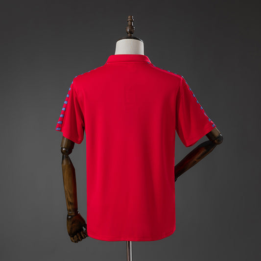 Camisola CA Osasuna 1983-84 Principal Versão Adepto