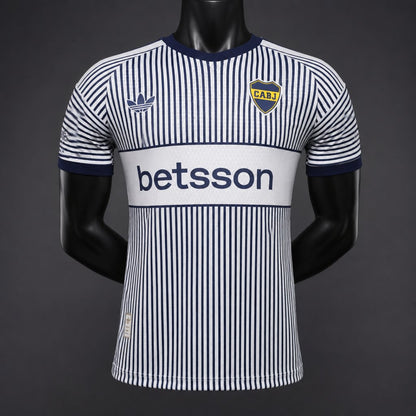 Camisola CA Boca Juniors 2026-27 Alternativa Riscas Versão Jogador