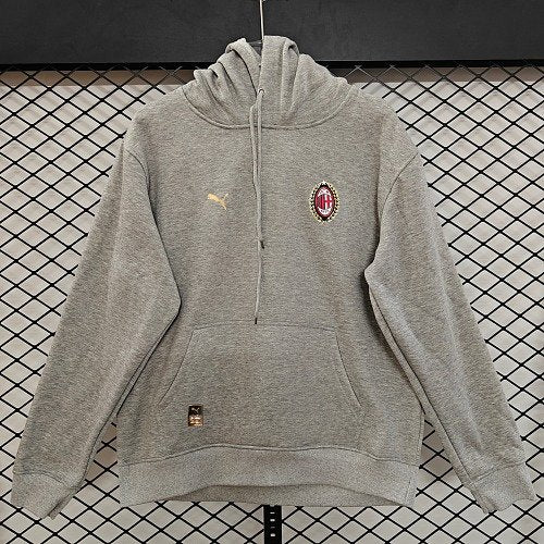 Hoodie AC Milan 2026-27 Cinzento