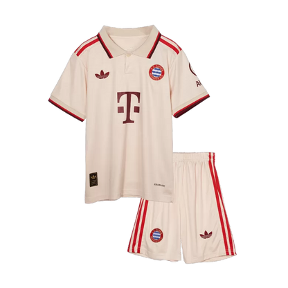 Kit Criança FC Bayern Munique 2024-25 Alternativo