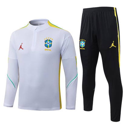 Fato de Treino Brasil 2026 - Camisola com Fecho