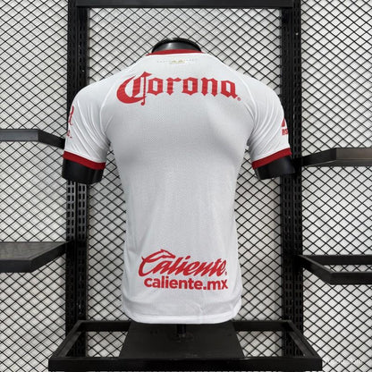 Camisola Deportivo Toluca 2026-27 Alternativa Branca Versão Jogador