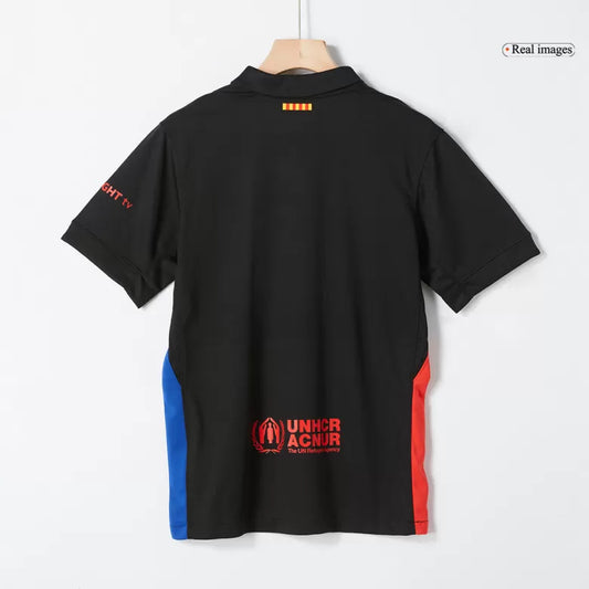 Camisola FC Barcelona 2024-25 Alternativa Preta Versão Adepto