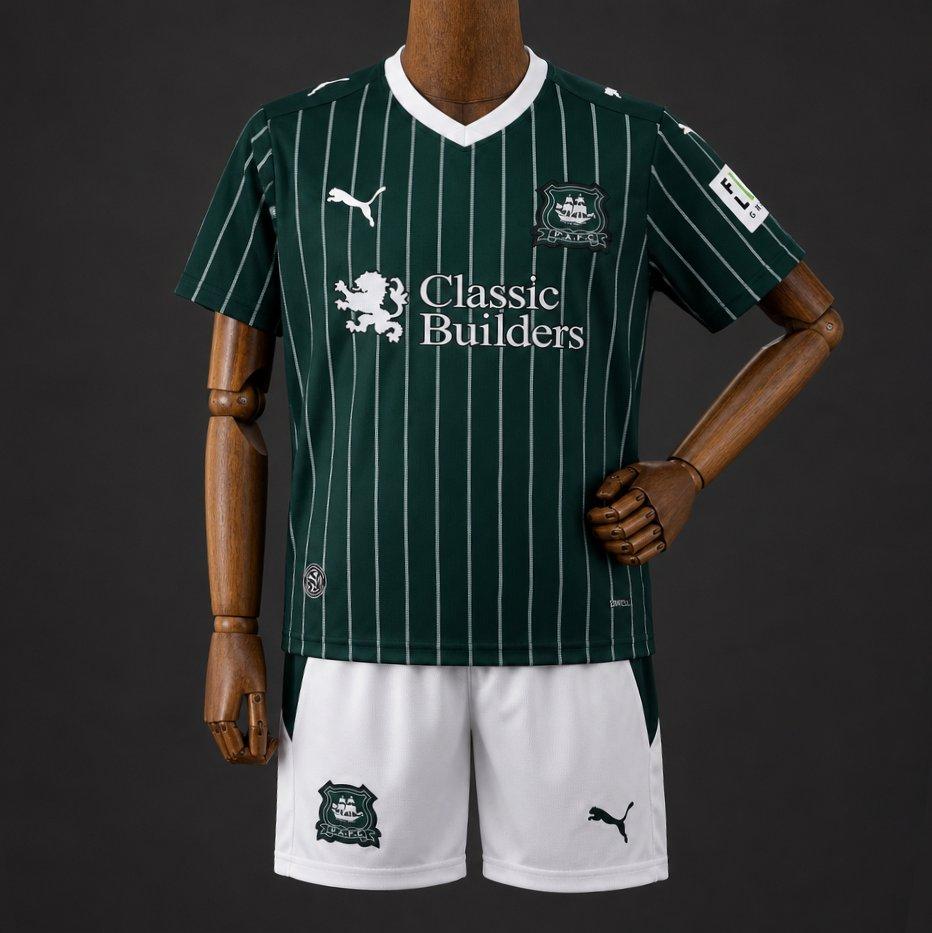 Kit Criança Plymouth Argyle 2026-27 Principal