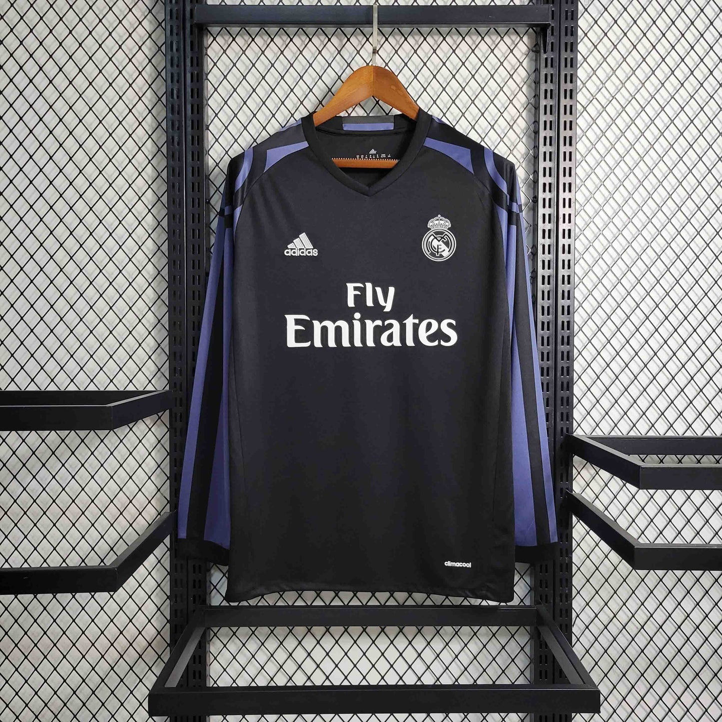 Camisola Manga Comprida Real Madrid 2015-16 Alternativa