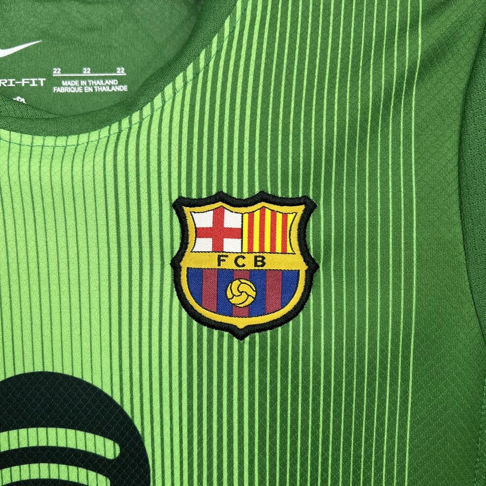 Kit Criança FC Barcelona 2025-26 Guarda-Redes