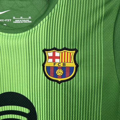 Kit Criança FC Barcelona 2025-26 Guarda-Redes