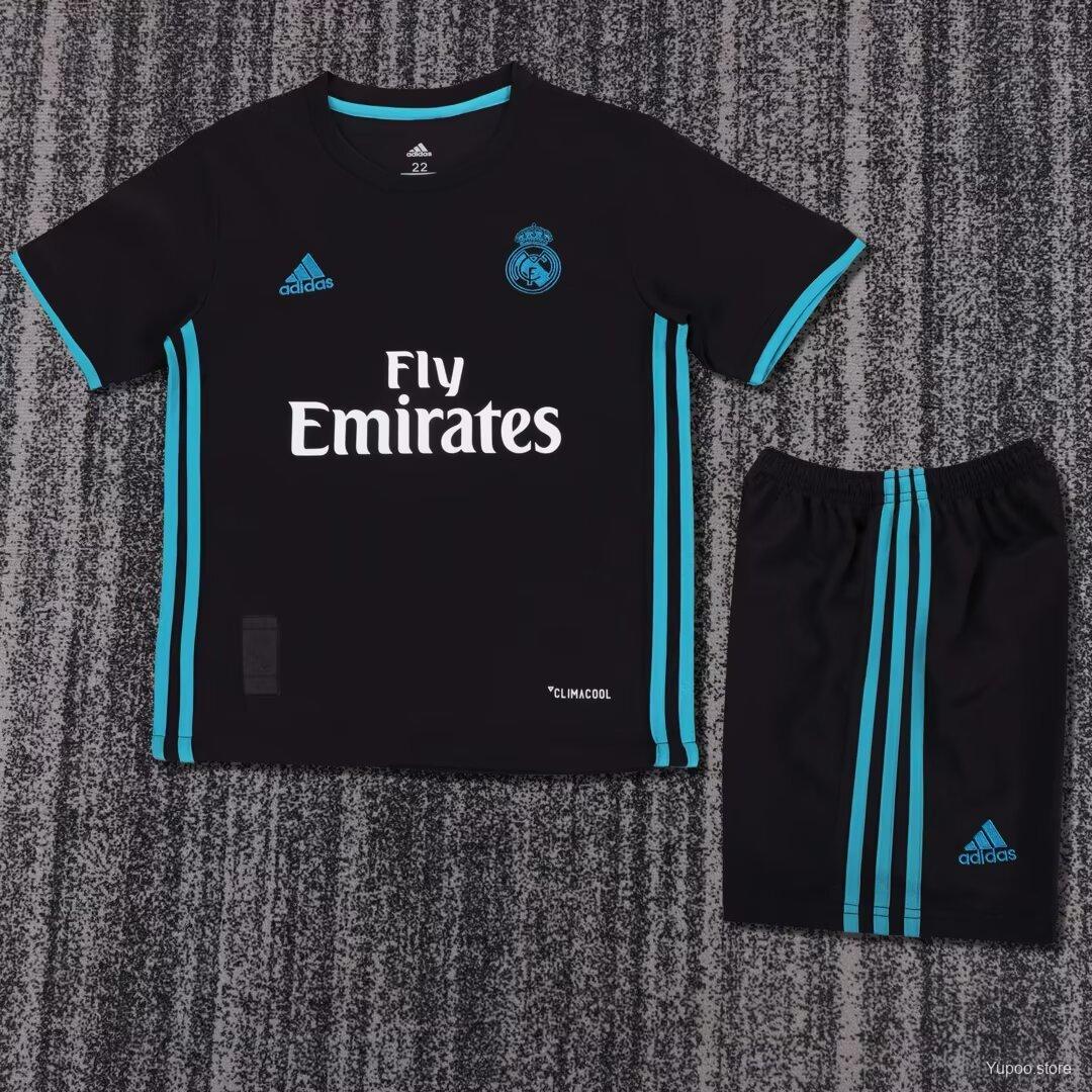 Kit Criança Real Madrid 2017-18 Alternativo