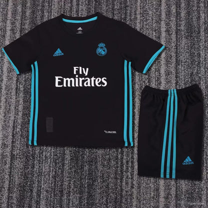 Kit Criança Real Madrid 2017-18 Alternativo