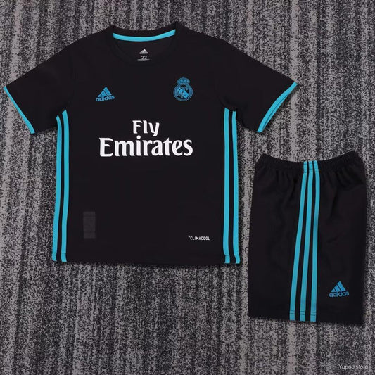 Kit Criança Real Madrid 2017-18 Alternativo