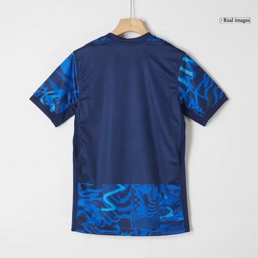 Camisola Atletico Madrid 2024-25 Alternativa Azul Versão Adepto