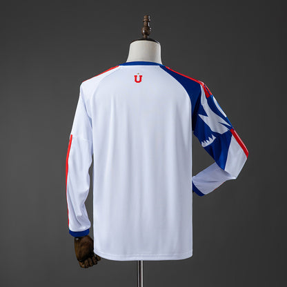 Camisola Manga Comprida CF Universidad de Chile 2026-27 Alternativa Branca Versão Adepto