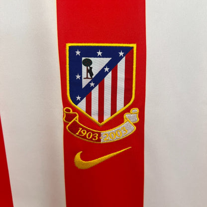 Camisola Atletico Madrid 2002-03 Edição Especial Centenário