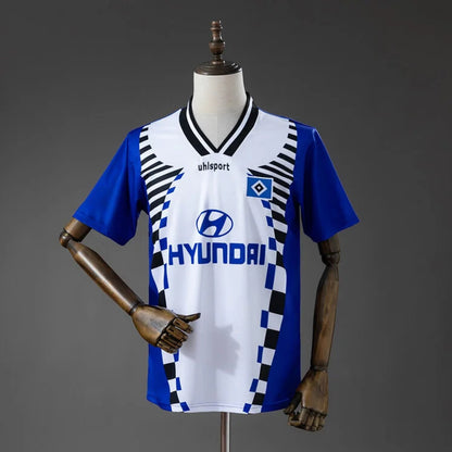 Camisola Hamburger SV 1996-97 Alternativa Azul Versão Adepto