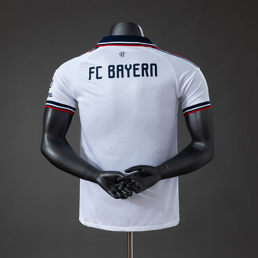 Camisola FC Bayern Munique 2026-27 Alternativa Branca Versão Jogador