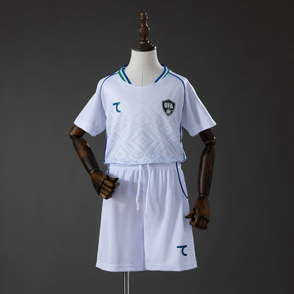 Kit Criança Uzbequistão 2026 Alternativo Branca