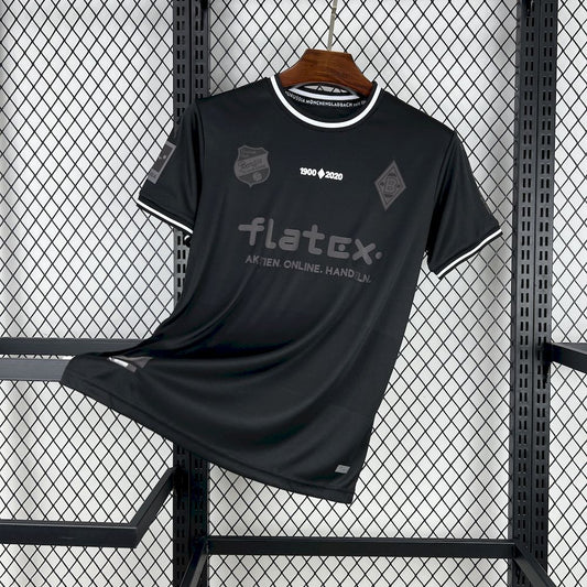 Camisola Borussia Monchengladbach 2025-26 Alternativa Preta Versão Adepto
