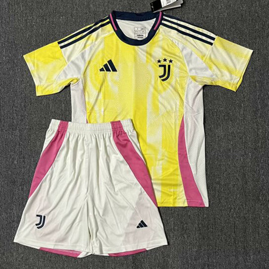 Kit Criança Juventus FC 2024-25 Alternativo