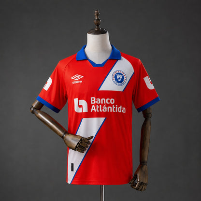 Camisola CD Olimpia 2026-27 Alternativa Vermelha Versão Adepto