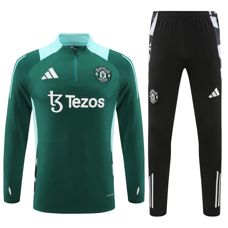 Fato de Treino M-United 2024-25 - Camisola com Fecho