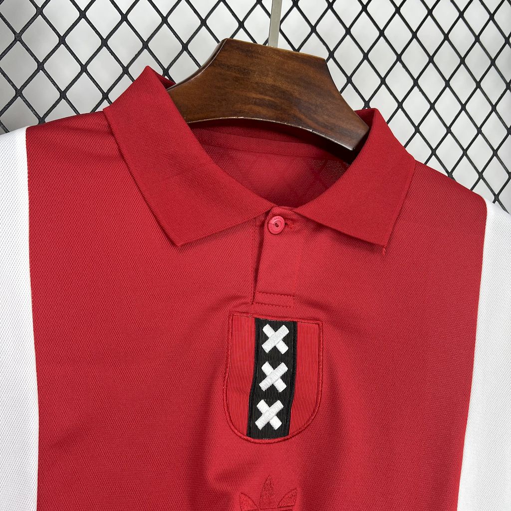 Camisola Manga Comprida AFC Ajax 2025-26 Edição 125º Aniversário Versão Adepto