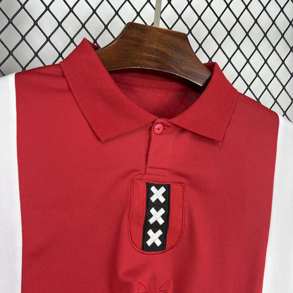 Camisola Manga Comprida AFC Ajax 2025-26 Edição 125º Aniversário Versão Adepto