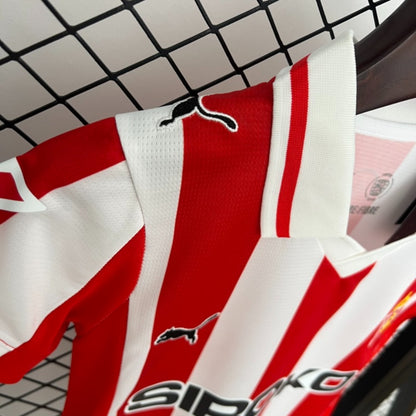 Kit Criança Real Sporting de Gijón 2025-26 Principal