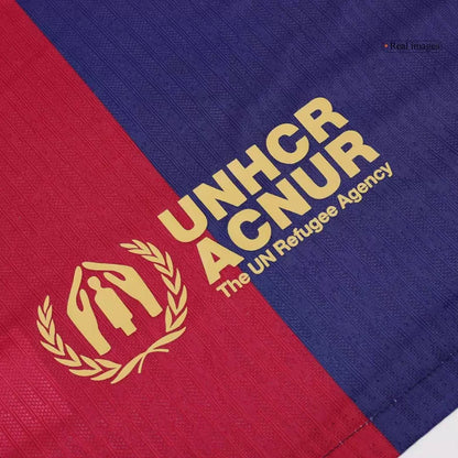 Camisola FC Barcelona 2024-25 Principal Edição 125º Aniversário Versão Adepto