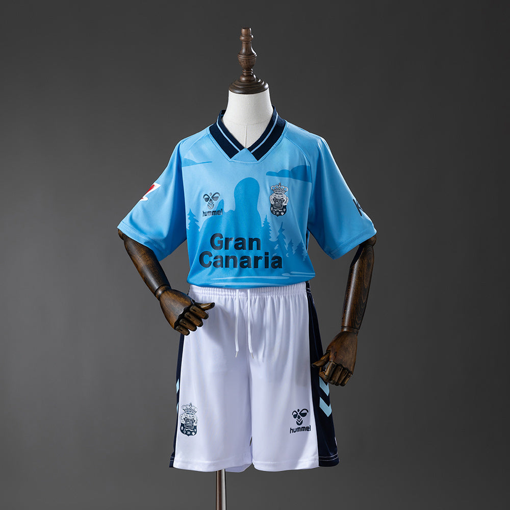 Kit Criança UD Las Palmas 2025-26 Alternativo