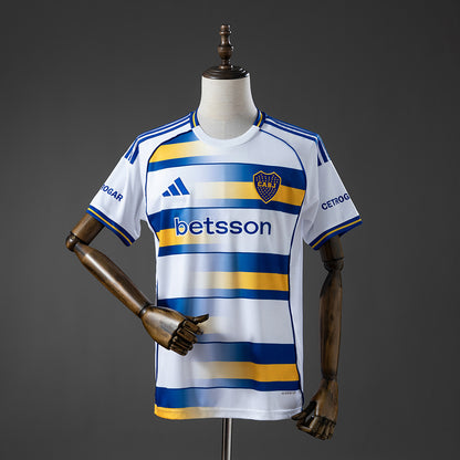 Camisola CA Boca Juniors 2026-27 Alternativa Branca Versão Adepto