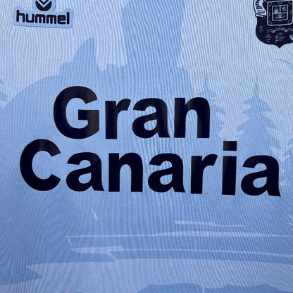 Camisola UD Las Palmas 2025-26 Alternativa Azul Versão Adepto
