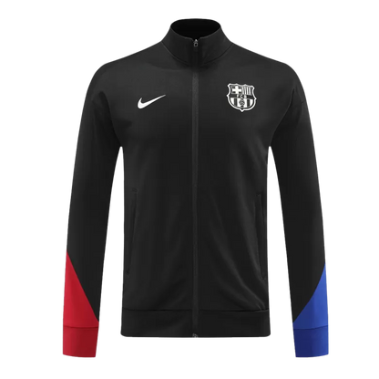Fato de Treino FC Barcelona 2024-25 - Casaco sem Capuz