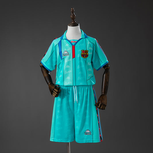 Kit Criança FC Barcelona 1996-97 Alternativo