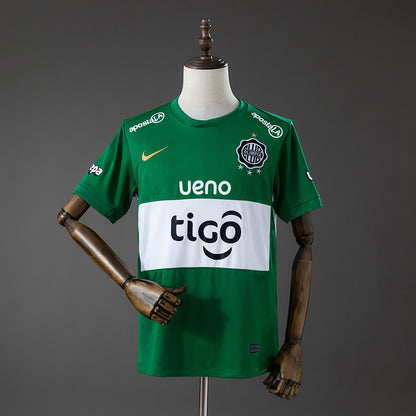 Camisola Olimpia Asuncion 2026-27 Alternativa Verde Versão Adepto