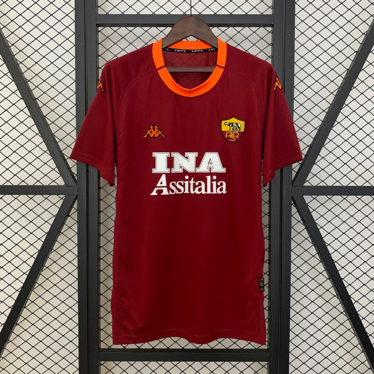 Camisola AS Roma 2000-01 Principal