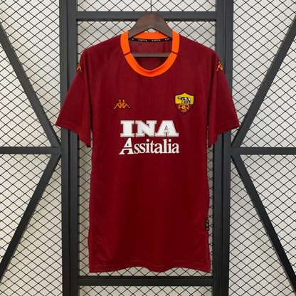Camisola AS Roma 2000-01 Principal