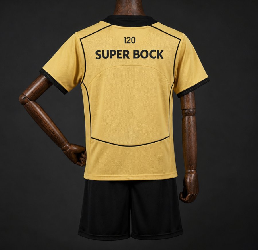 Kit Criança S.C.P. 2026-27 Alternativo Amarelo