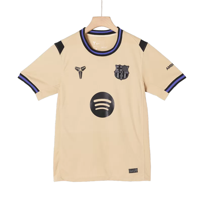 Camisola FC Barcelona 2025-26 Alternativa Amarela UCL Versão Adepto KOUNDE #23