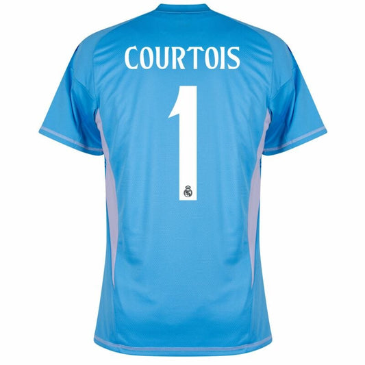 Camisola Real Madrid 2024-25 Guarda-Redes Versão Adepto COURTOIS #1